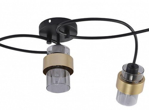 Потолочная люстра Escada 1139 1139/5P Black/Gold