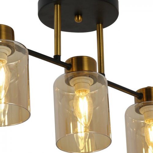 Потолочная люстра Illumico IL6111-5COU-79 BK GD Потолочная люстра Illumico IL6111-5COU-79 BK GD