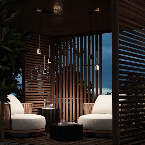 Уличный светильник подвесной Maytoni Apex O491PL-L6W3K