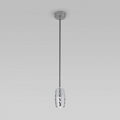 Подвесной светодиодный светильник Eurosvet Bonaldo 50246/1 Led хром