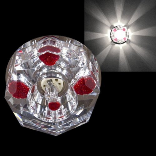 Точечный светильник Sneha 7091/H G9 CR+RD