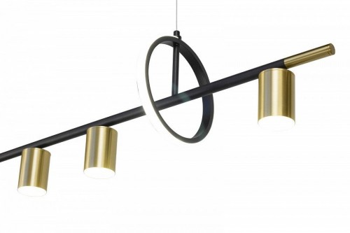 Люстра на штанге AM-Group  AM438 POLISHED GOLD