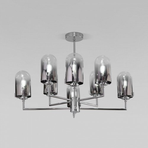 Люстра на штанге Eurosvet Pluto 60156/8 хром Люстра на штанге Eurosvet Pluto 60156/8 хром