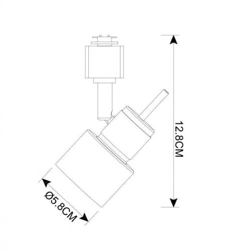 Спот Arte Lamp Almach A1906PL-1BK