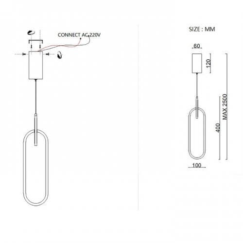 Подвесной светильник ImperiumLoft Randall01