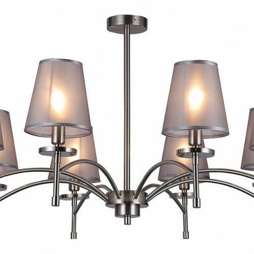 Потолочная люстра Escada Faith 694/8PL Nickel Потолочная люстра Escada Faith 694/8PL Nickel