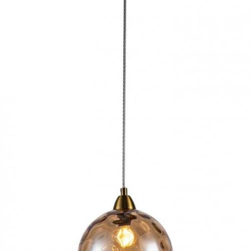 Подвесной светильник Indigo Memoria 11003/1P Cognac V000089 Подвесной светильник Indigo Memoria 11003/1P Cognac V000089