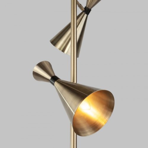 Торшер Bogates Glustin 01109/2 латунь / черный Торшер Bogates Glustin 01109/2 латунь / черный