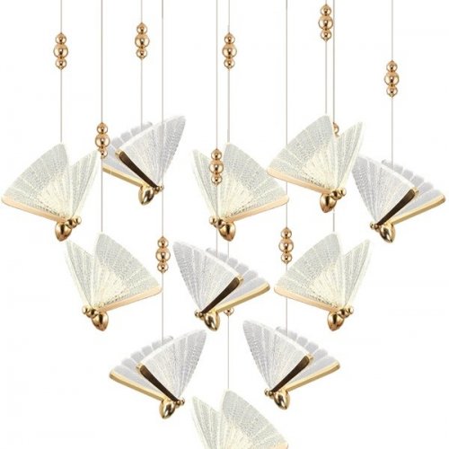 Подвесной светильник DeLight Collection Butterfly OM8201008-11 rose gold