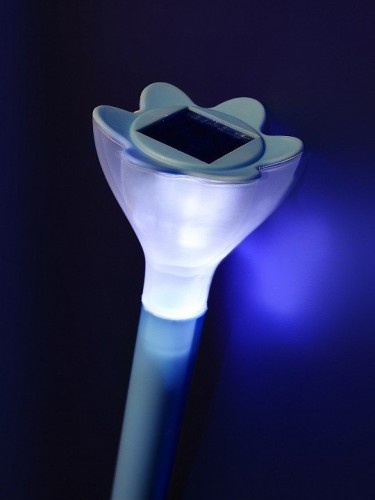 Светильник на солнечных батареях (10624) Uniel Promo USL-C-418/PT305 Blue Crocus