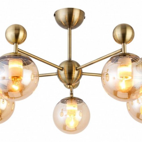 Подвесная люстра Evoluce Pechio SLE106302-05 Подвесная люстра Evoluce Pechio SLE106302-05