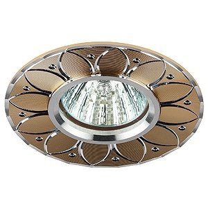 Встраиваемый светильник ЭРА Алюминиевый KL42 SL/GD Встраиваемый светильник ЭРА Алюминиевый KL42 SL/GD