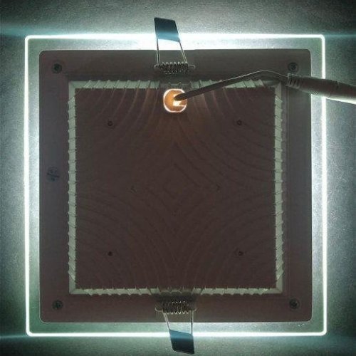 Встраиваемый светодиодный светильник Elvan VLS-705SQ-18W-WW-Wh