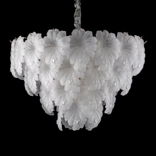 Подвесная люстра Crystal leaf 6302P/D800 gold/white Подвесная люстра Crystal leaf 6302P/D800 gold/white