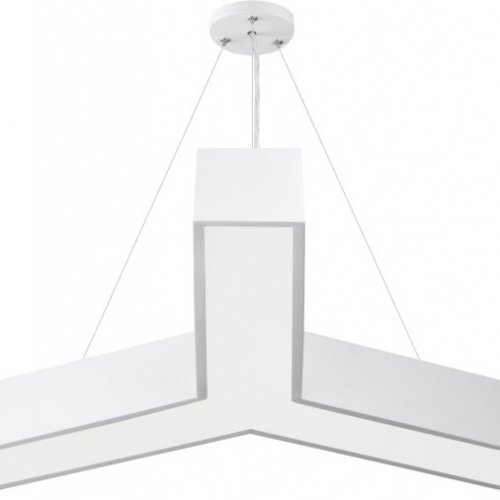 Подвесной светодиодный светильник Geometria ЭРА Igrek SPO-142-W-40K-044 44Вт 4000К белый Б0050568