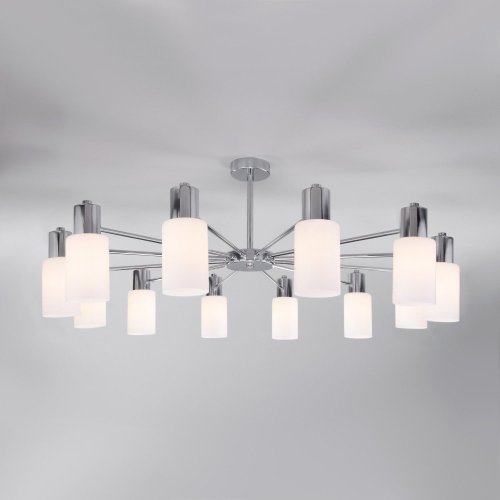 Потолочная люстра Eurosvet Vegga 70160/12 хром Потолочная люстра Eurosvet Vegga 70160/12 хром