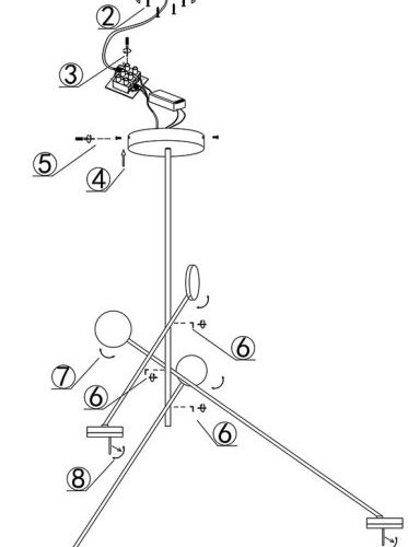 Потолочная люстра Некси 09440-3A,19(4000K) Потолочная люстра Некси 09440-3A,19(4000K)