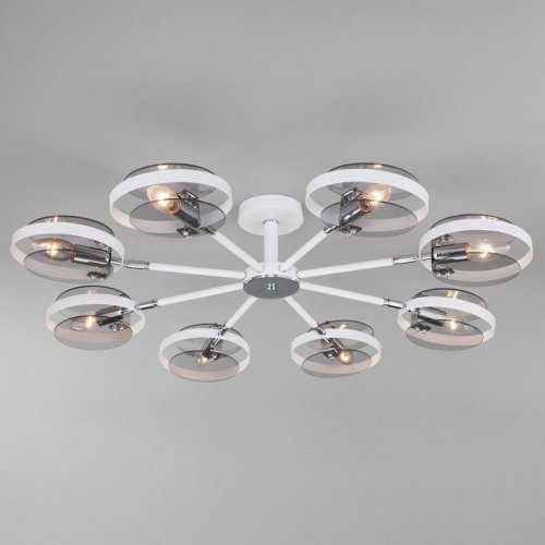 Потолочная люстра Eurosvet Gallo 70121/8 белый Потолочная люстра Eurosvet Gallo 70121/8 белый