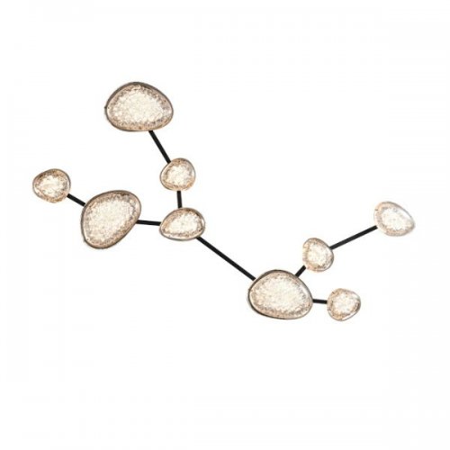 Бра MT9125 2309-Virgo matt black/french gold Бра MT9125 2309-Virgo matt black/french gold