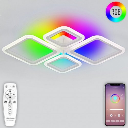 Потолочная люстра Natali Kovaltseva Spektr LED LAMPS 81421 Потолочная люстра Natali Kovaltseva Spektr LED LAMPS 81421