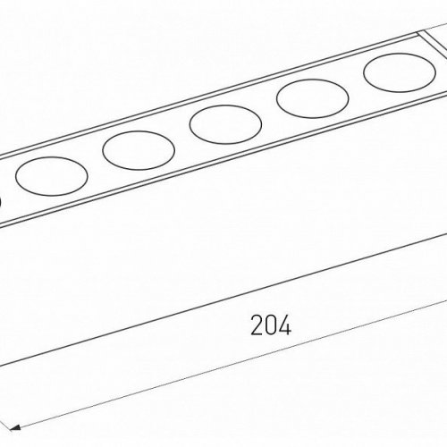 Встраиваемый светильник Arlight MAG-25 046322
