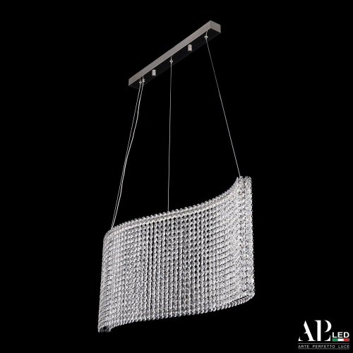 Подвесная люстра APL LED Sicilia SH07.80.A.Ni.4000
