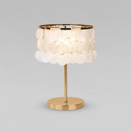 Настольная лампа Eurosvet Sandra 208101 латунь/перламутр a071168 Настольная лампа Eurosvet Sandra 208101 латунь/перламутр a071168