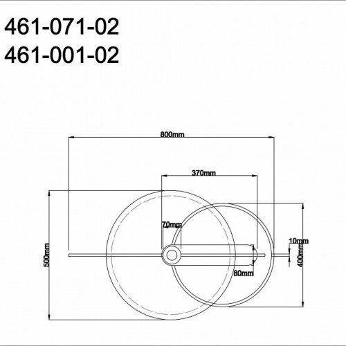 Настенный светильник Velante 461-071-02