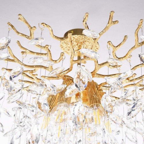 Люстра на штанге Arte Milano Веточка 230111.480.6.E14.D GD Люстра на штанге Arte Milano Веточка 230111.480.6.E14.D GD