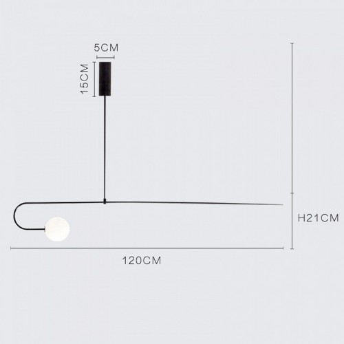 Подвесной светильник ImperiumLoft LINES-07 Подвесной светильник ImperiumLoft LINES-07