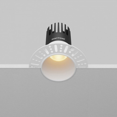 Точечный светильник Maytoni Dip DL120-10W-2.7K-TRS-W