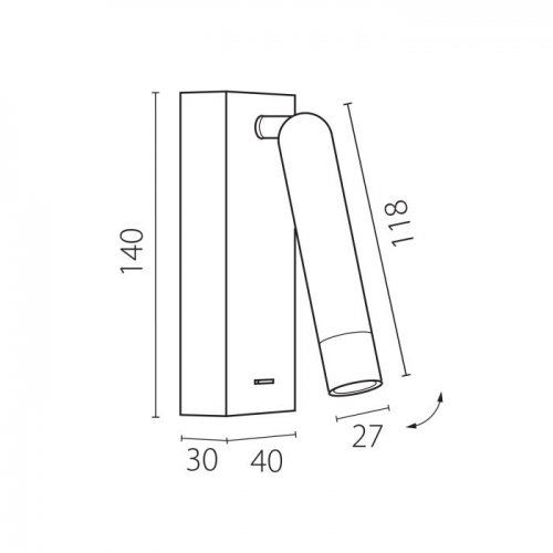 Спот Lightstar Omega 200736