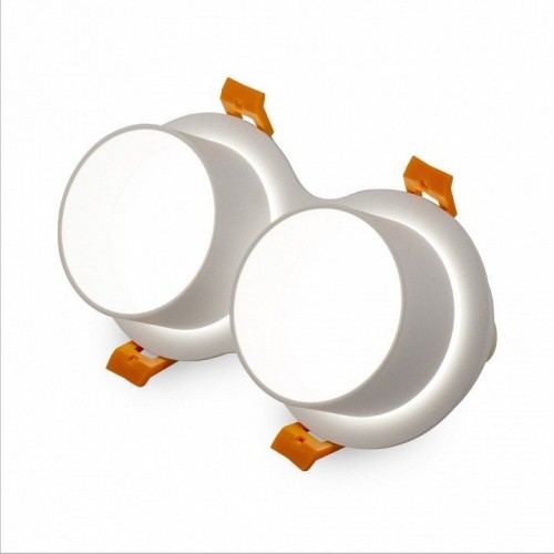 Встраиваемый светильник AM-Group АМ 472/2 AM472/2-WH