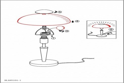 Настольная лампа Eglo Solo 1 85104