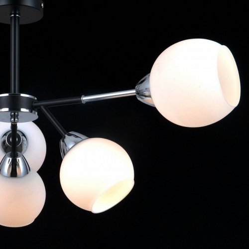 Потолочная люстра Illumico IL0715-6CSQ-24 BK CR LIBRA Потолочная люстра Illumico IL0715-6CSQ-24 BK CR LIBRA