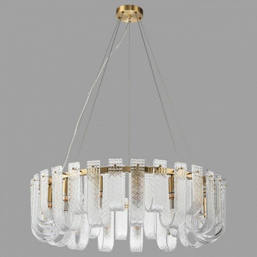 Подвесная люстра Belfast Severn 6601-800 BR CL Подвесная люстра Belfast Severn 6601-800 BR CL