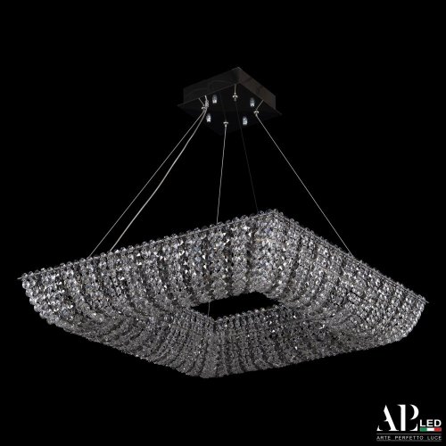 Подвесная люстра APL LED Sicilia SH503.0.60.R.Ni.4000.Clear.731