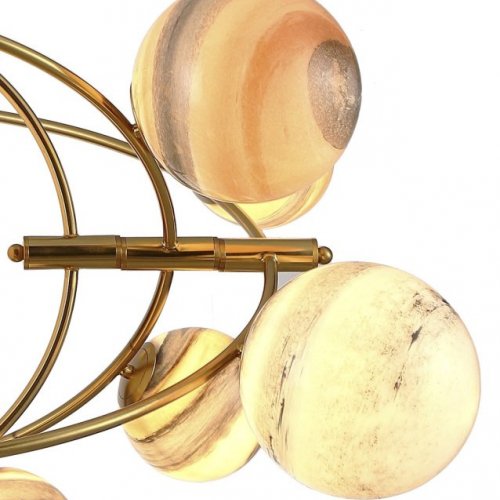 Потолочная люстра DeLight Collection Planet KG1122P-13B brass