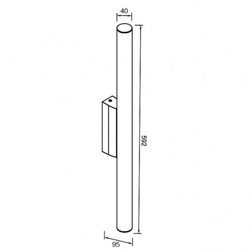Настенный светильник-подсветка Mantra ANTIGA 9258