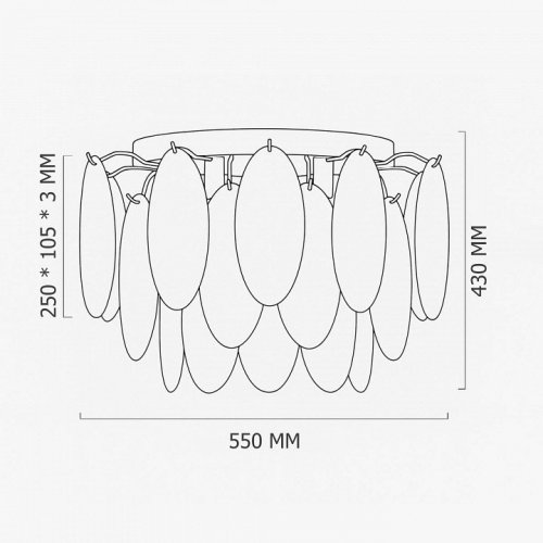 Потолочная люстра ImperiumLoft Eskimos Cld_11005