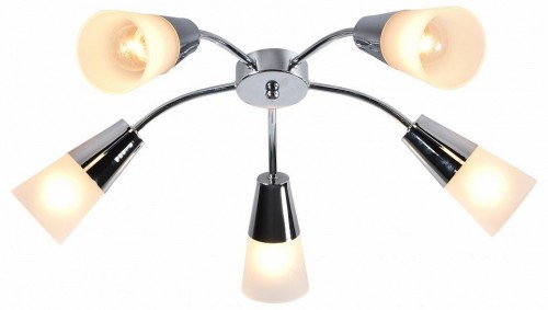 Потолочная люстра Escada Aquilegia 1100/5P Chrome Потолочная люстра Escada Aquilegia 1100/5P Chrome