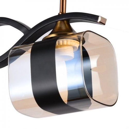 Потолочный светильник Reluce 72106-0.3-02 BK+GAB Потолочный светильник Reluce 72106-0.3-02 BK+GAB