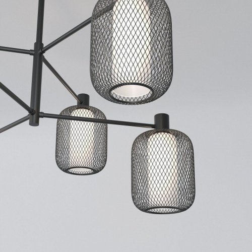 Потолочная люстра Eurosvet Voile 30191/6 черный