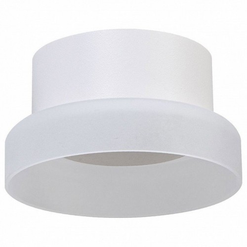 Светильник потолочный Feron HL460 Barrel OPAL 12W, 230V, GX53, белый