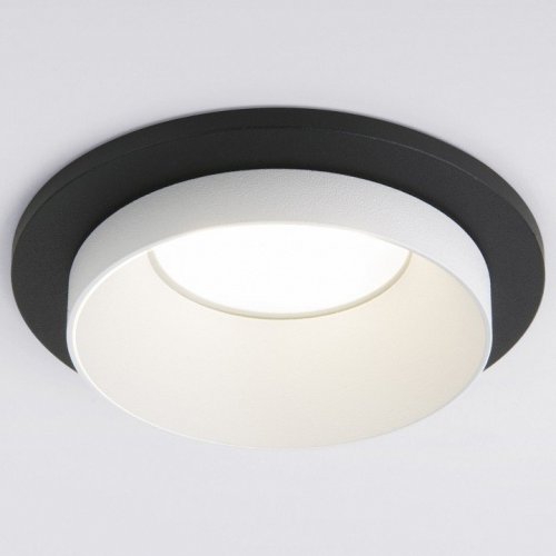 Встраиваемый светильник Elektrostandard 114 MR16 белый/черный a053344