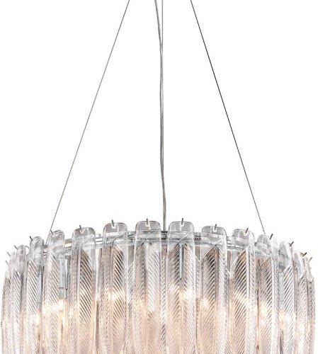 Подвесная люстра DeLight Collection Piuma MD22027002-D65 chrome