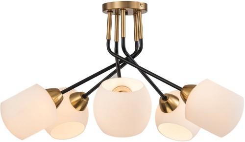 Потолочная люстра Escada Bond 2113/5P Copper/Black