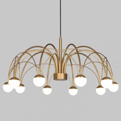 Подвесная люстра Eurosvet Ragno 90030/10 LED золото