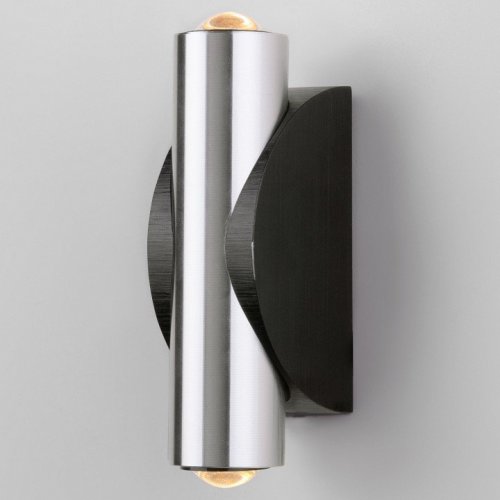 Настенный светодиодный светильник Elektrostandard Steel 40109/LED чёрный/сталь a055629 Настенный светодиодный светильник Elektrostandard Steel 40109/LED чёрный/сталь a055629