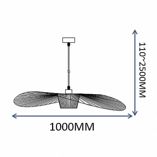 Подвесной светильник ImperiumLoft ﻿Hat01